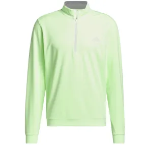 adidas Elevated 1/4 Zip Pullover - Green Spark