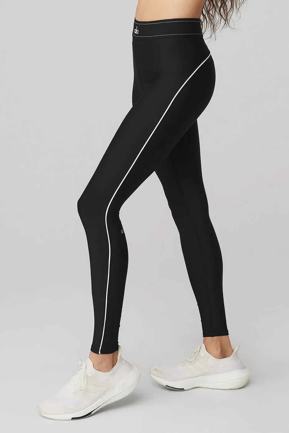 Airlift High-Waist Suit Up Legging - Black/White