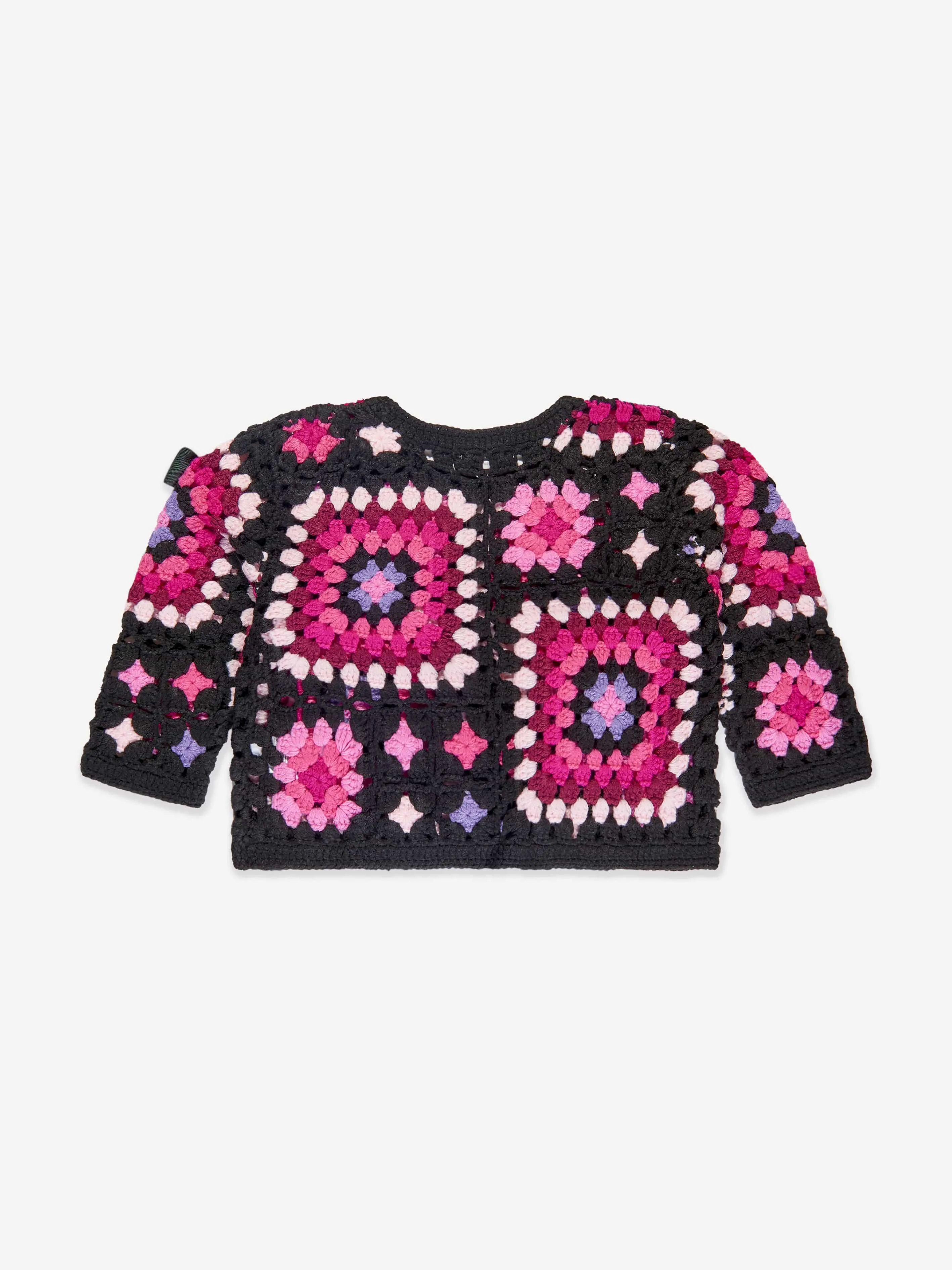 Angels Face Girls Sheila Crochet Jumper in Multicolour