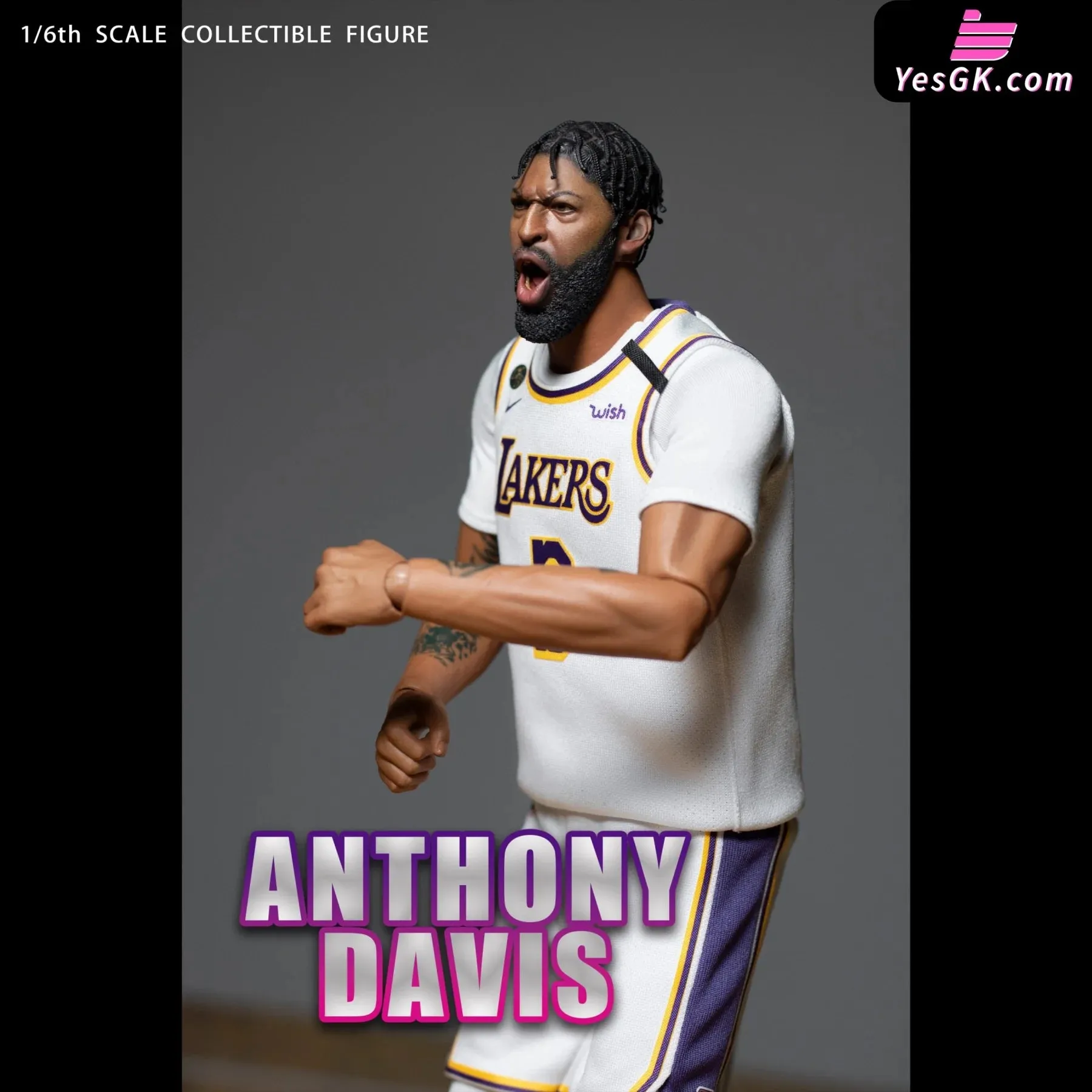 Anthony Davis LAL Championship Set Action Figure - Goat Toys Studio [Pre-Order]