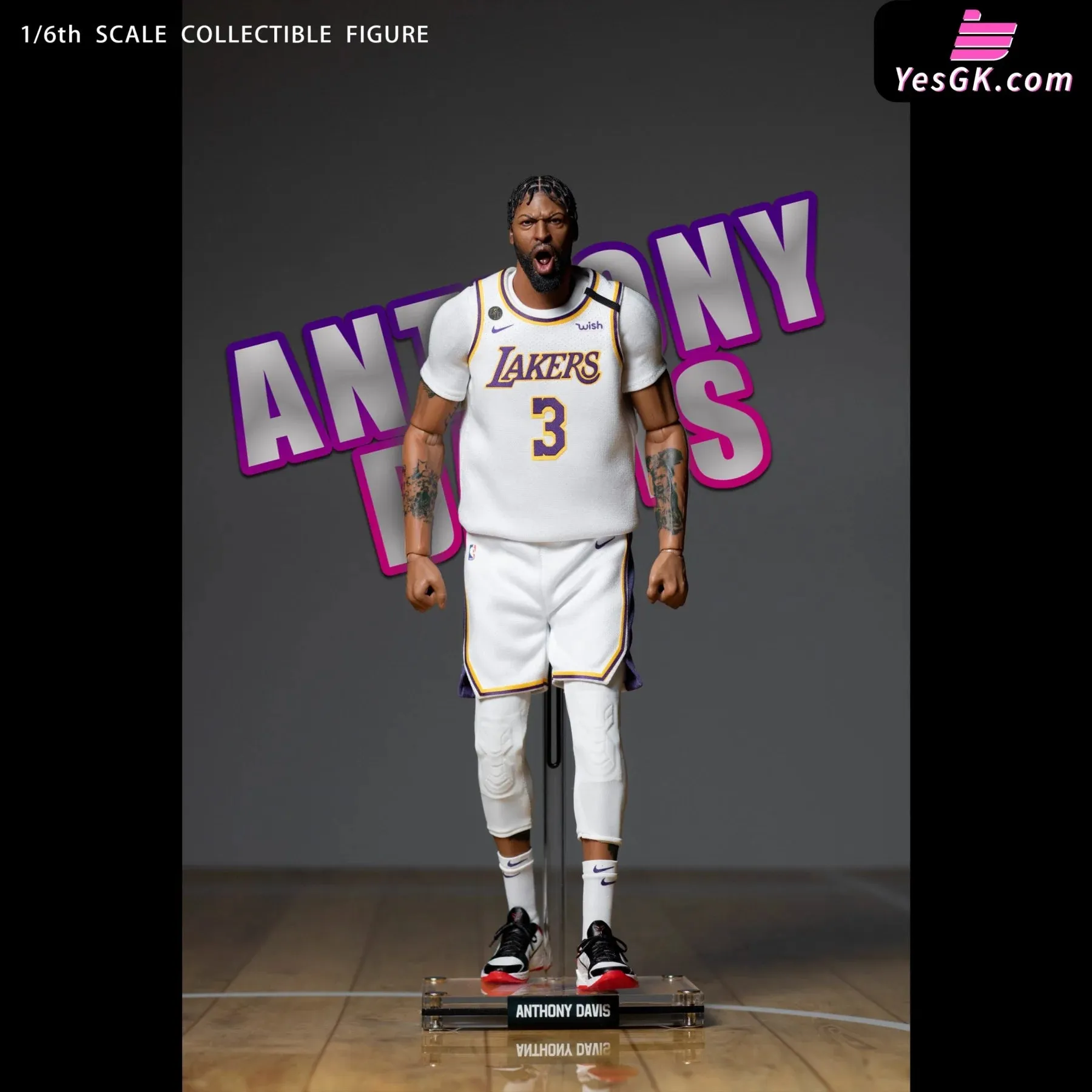 Anthony Davis LAL Championship Set Action Figure - Goat Toys Studio [Pre-Order]