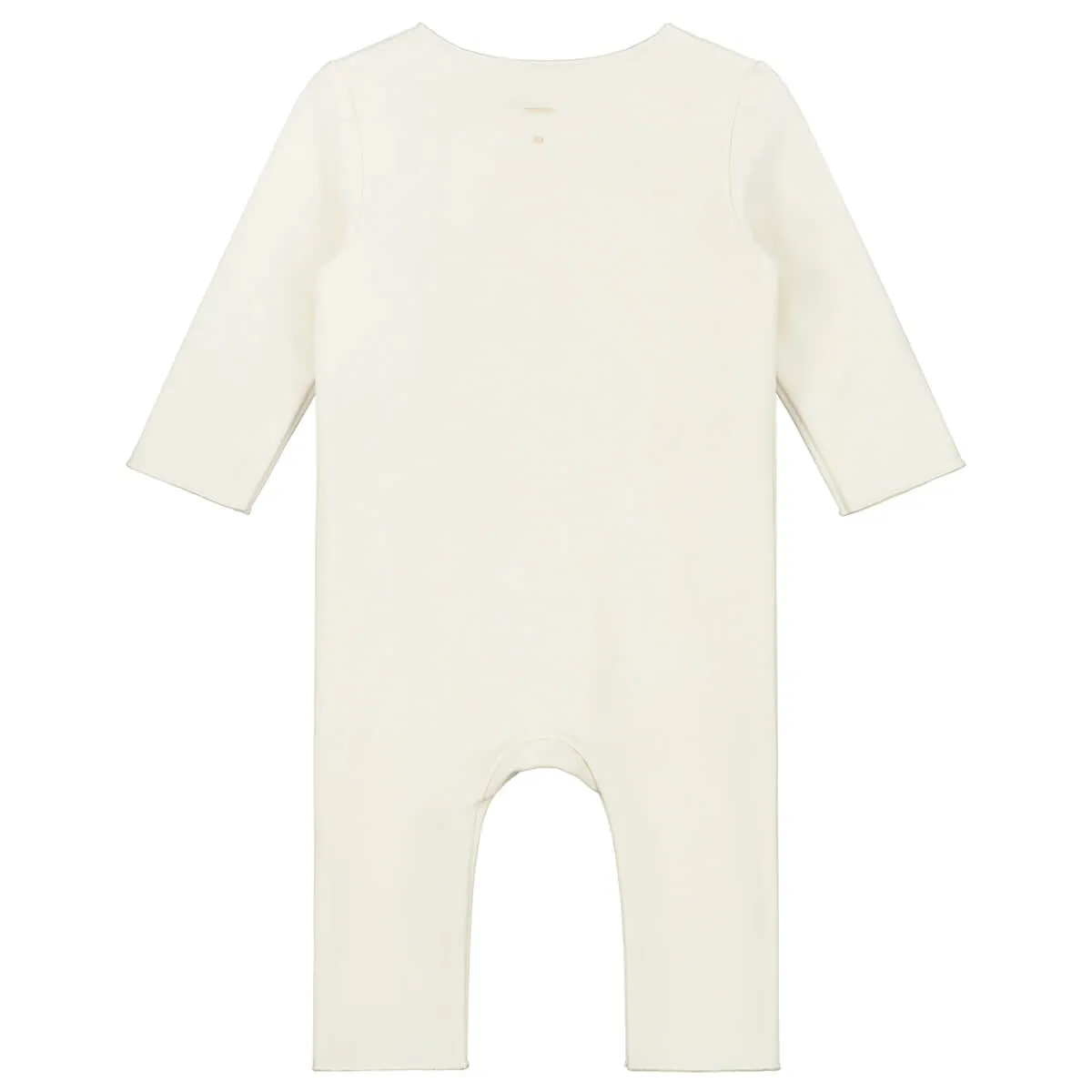 Baby Suit With Snaps in Cream by Gray Label