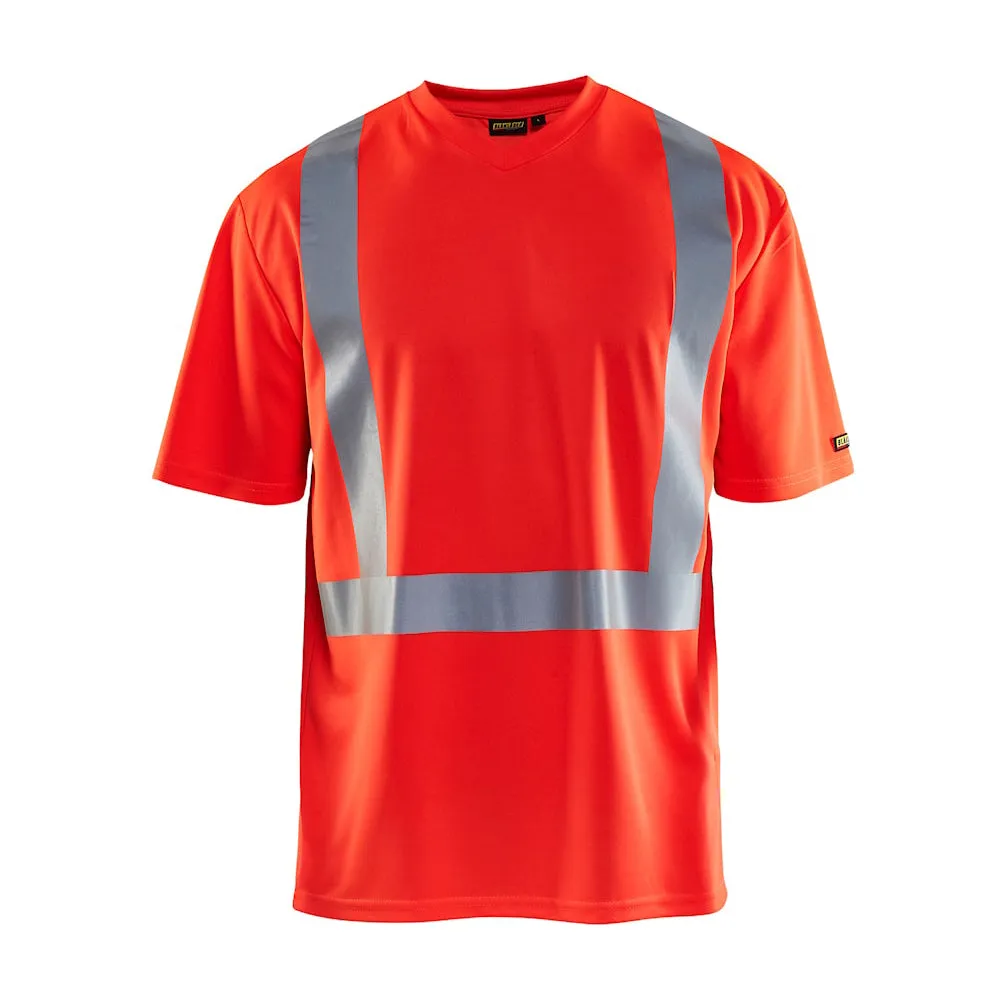 Blaklader 3382 UV Hi-Vis V-Neck T-shirt