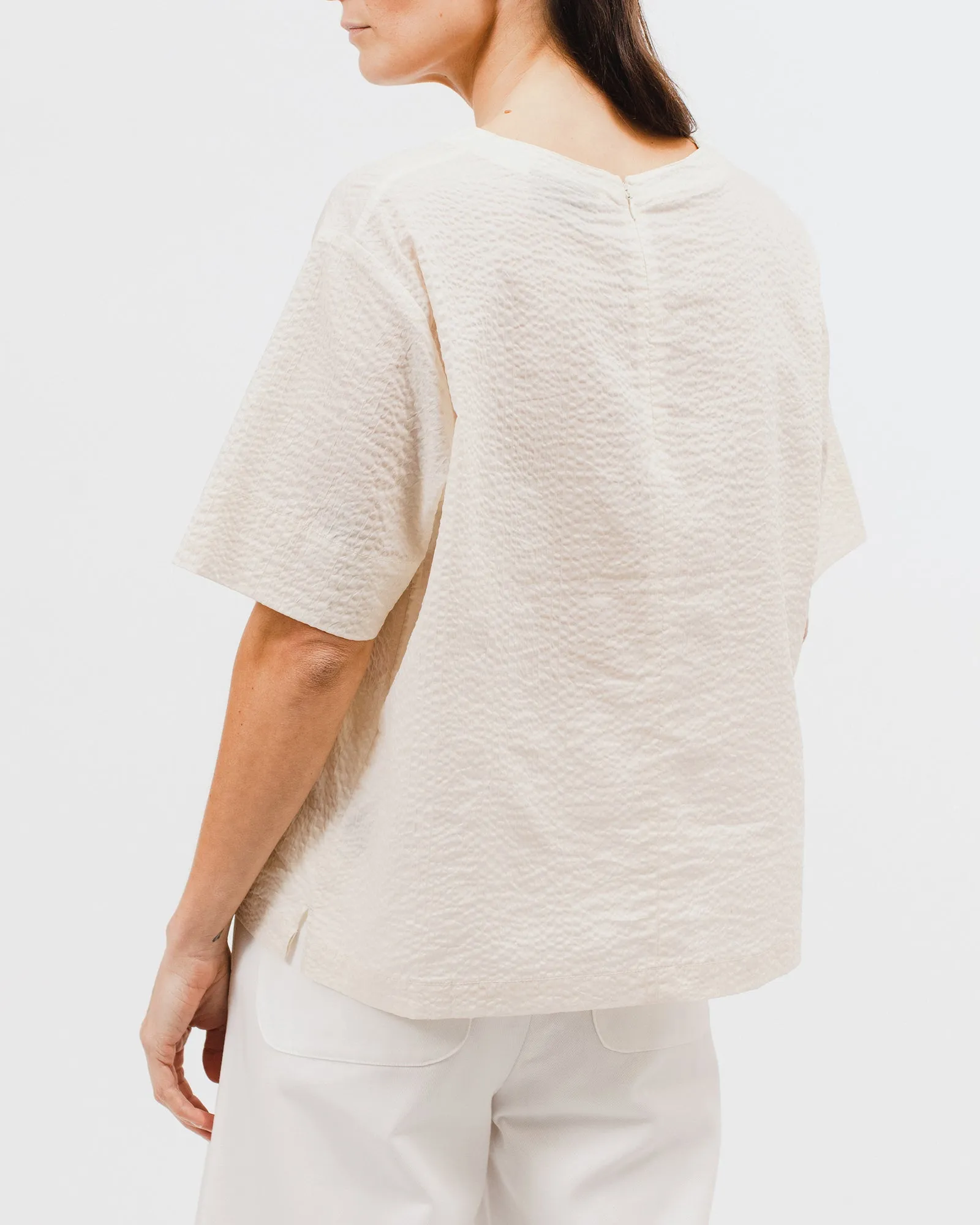 Boxy SS Shirt - Natural W