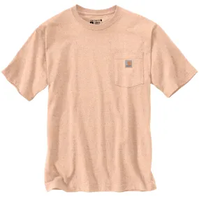 Carhartt Men's Short Sleeve Pocket T-Shirt_Pale Apricot Nep