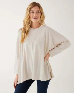 Catalina Slub Tee in Moonstone