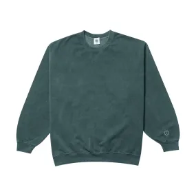 Essentials Vintage Washed Sweater - Forest