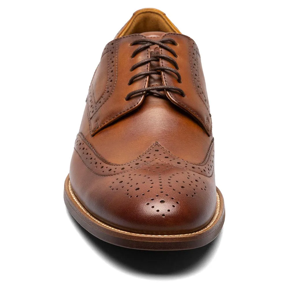 Florsheim Rucci Wingtip Oxford Men’s Cognac Dress Shoes