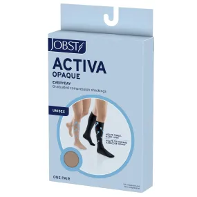 Jobst ACTIVA Opaque Compression Knee High Stockings - 20-30mmHg