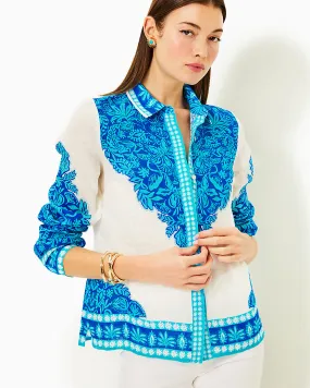 Kiran Button Down Top