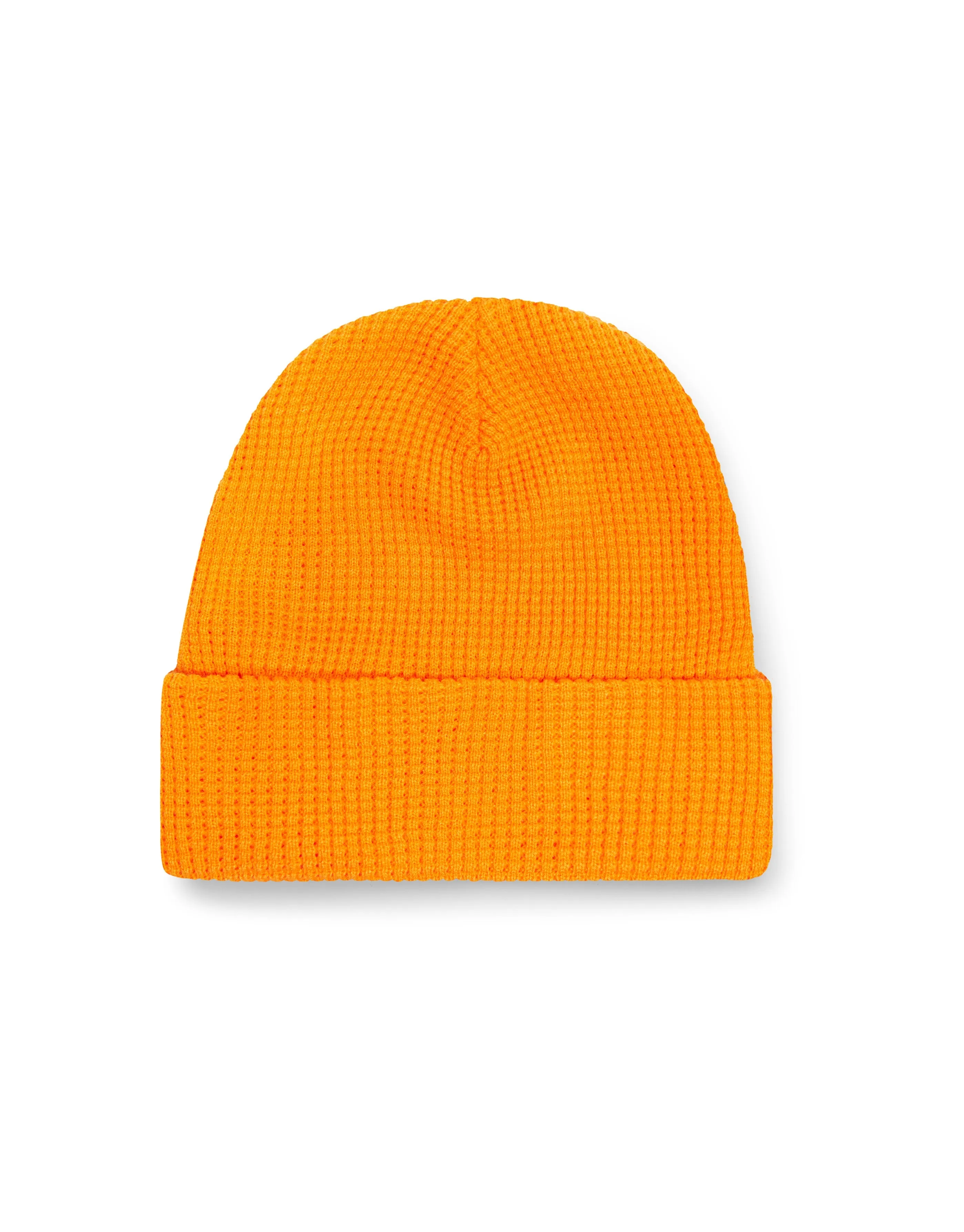 Knitted Beanie - Orange