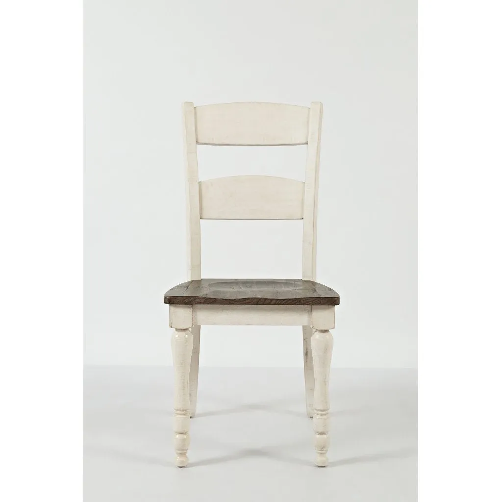 Loft White Ladderback Dining Chair