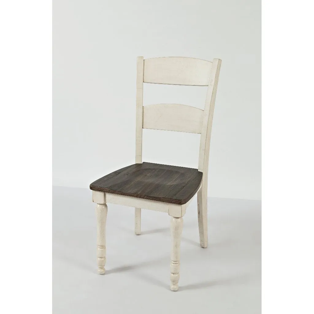 Loft White Ladderback Dining Chair