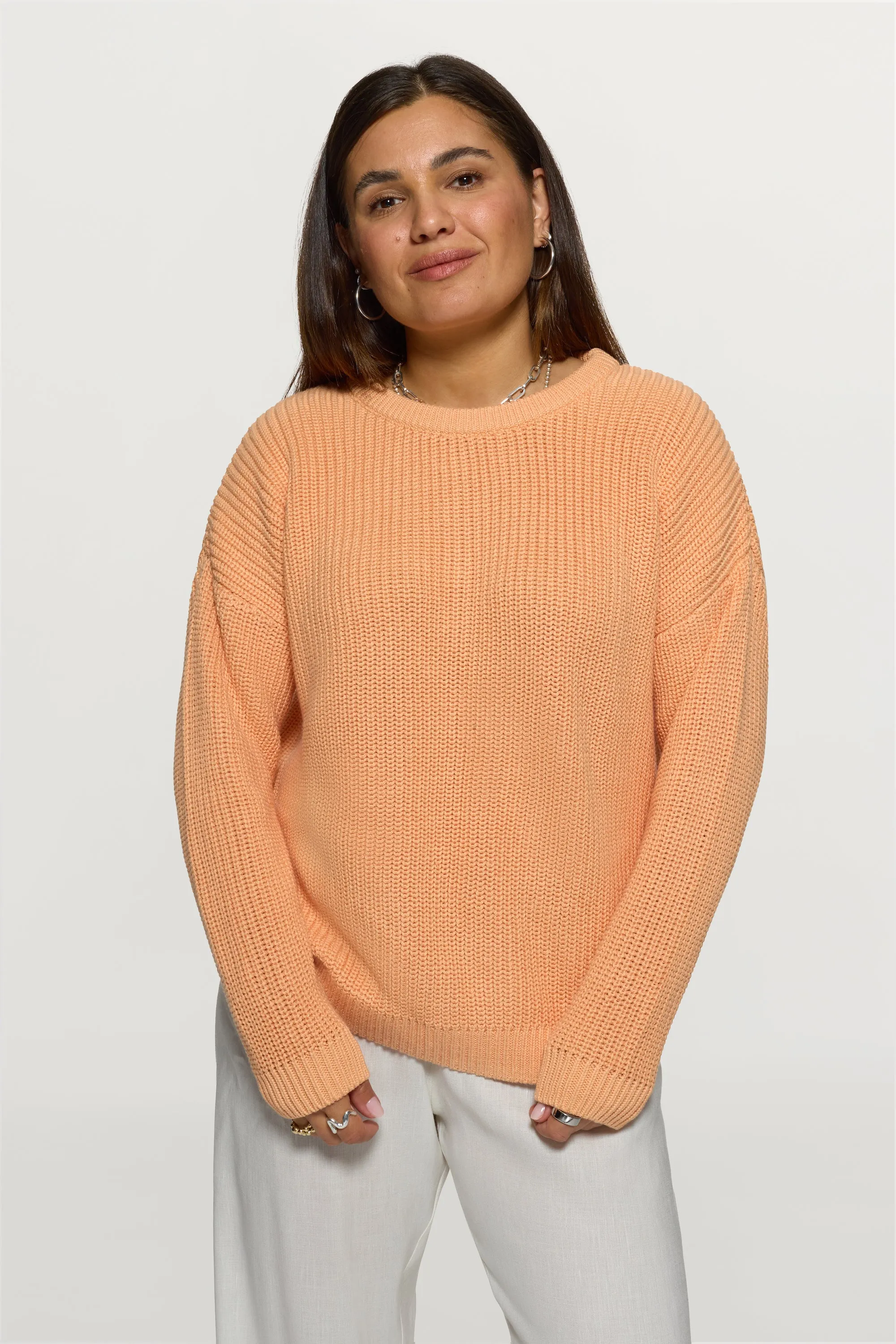 Marianne Knitted Jumper Apricot