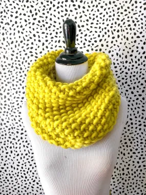 Merino Bubble Fluff Cowl in Highlight