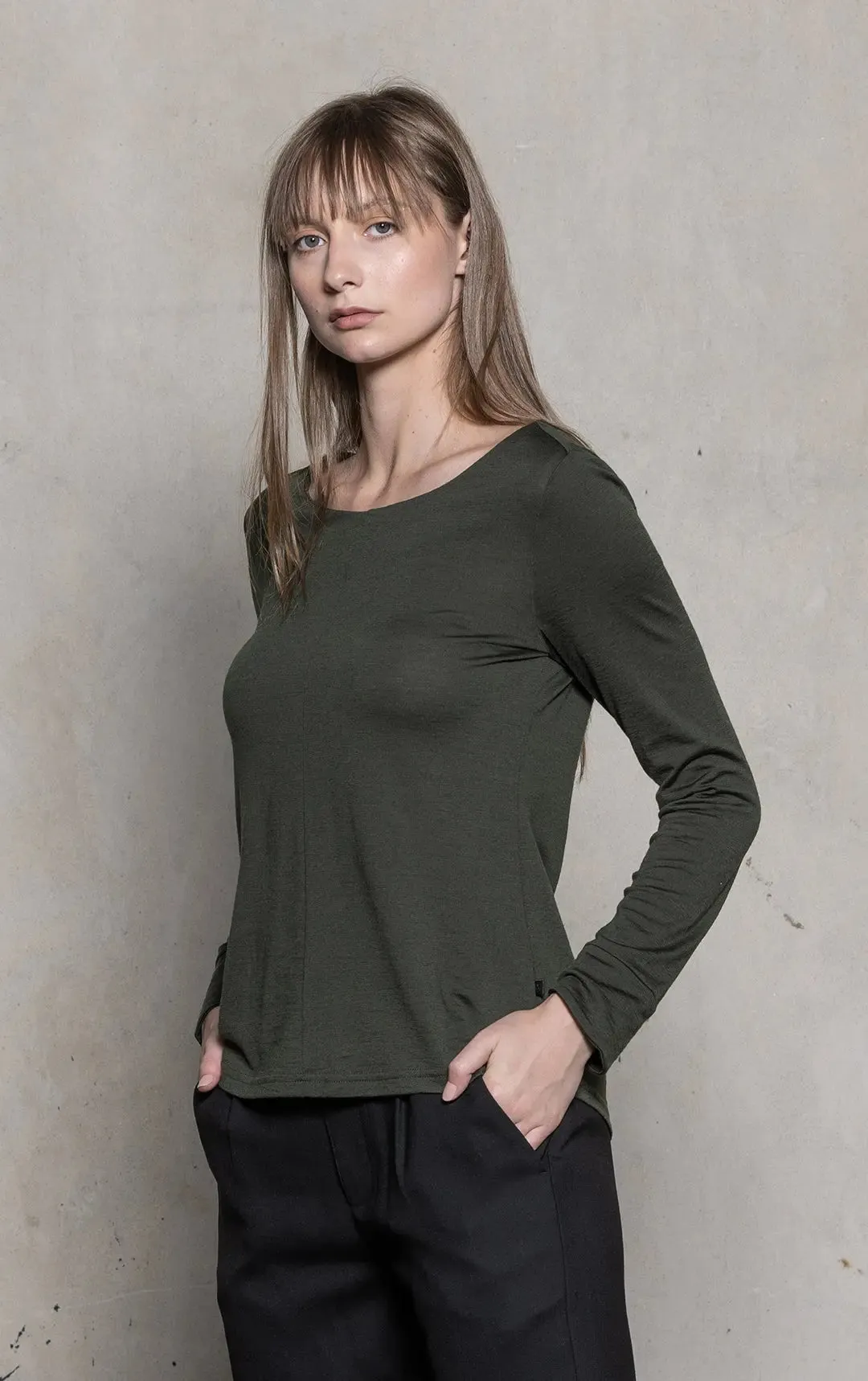 MERINO ESSENTIAL LS TEE