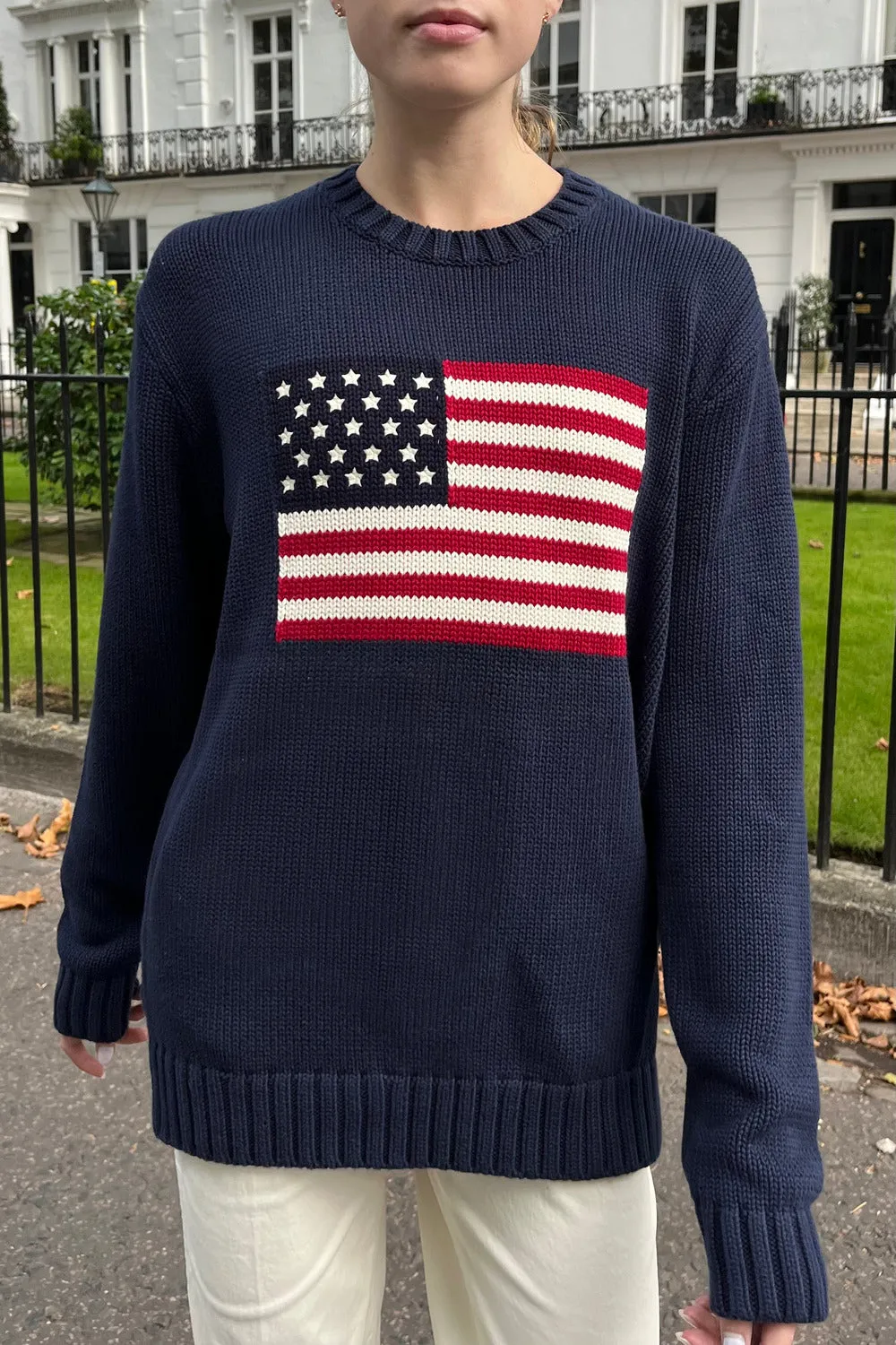 Nico American Flag Sweater