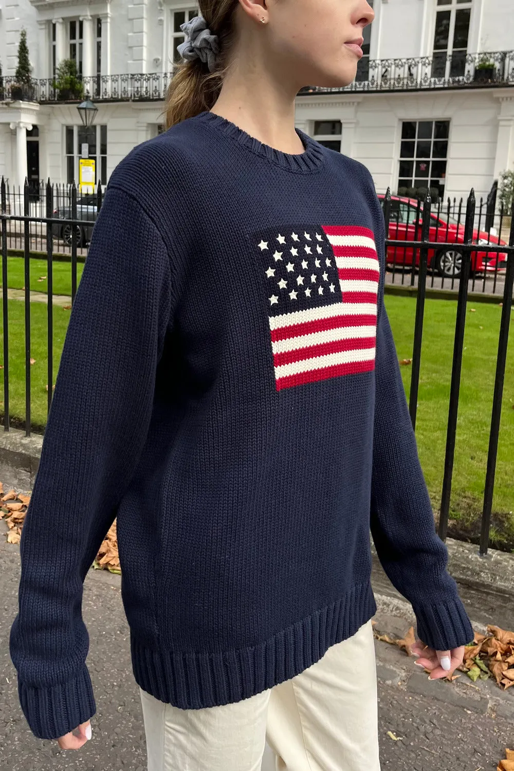 Nico American Flag Sweater