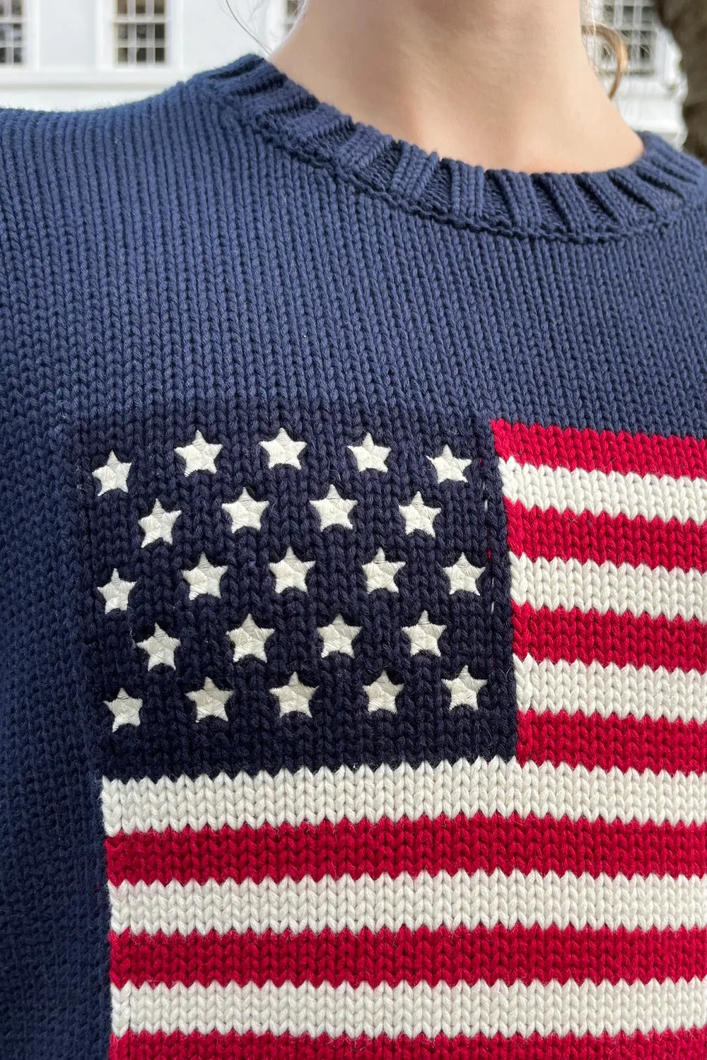 Nico American Flag Sweater