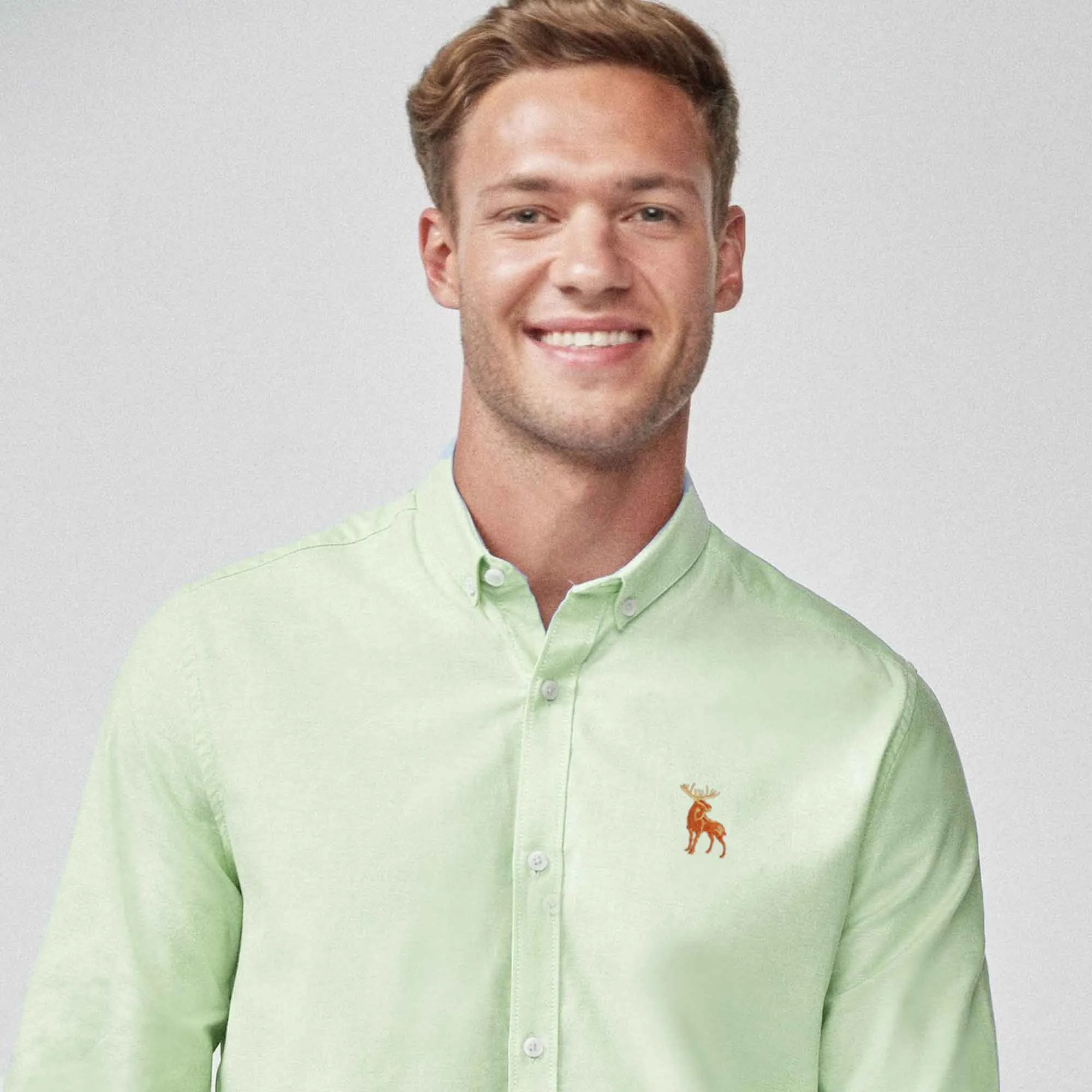 Polo Republica Men's Moose Embroidered Premium Casual Shirt