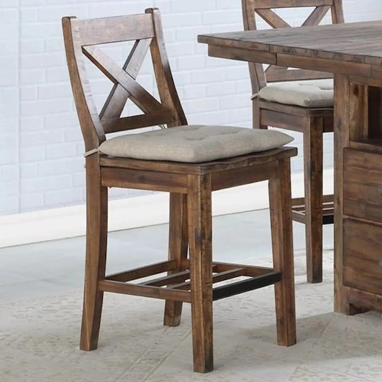 Rustic Counter Stool