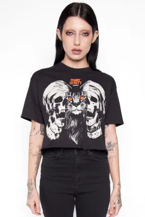 Salem Cropped Cut-Off Tee