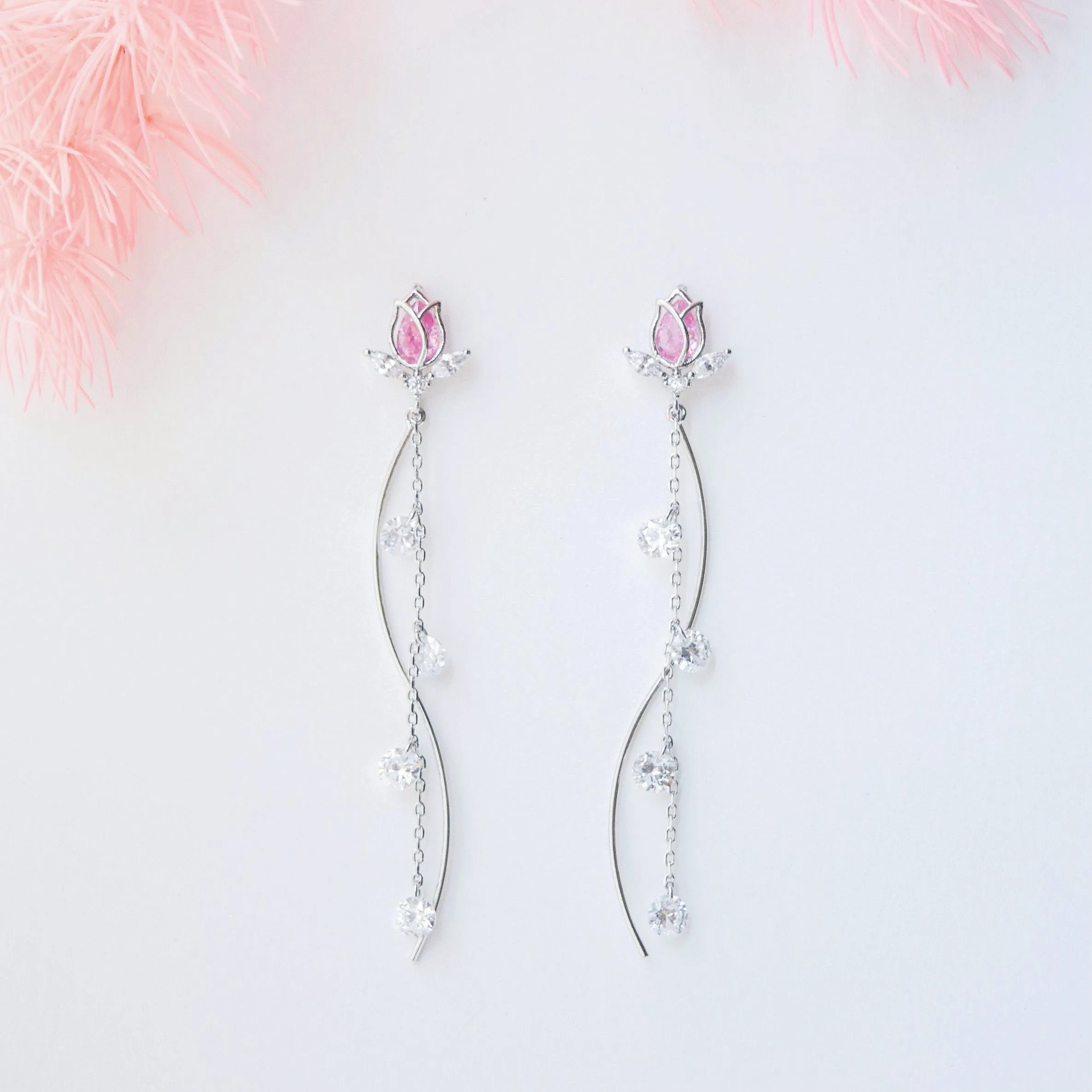 Silver Belle Earrings