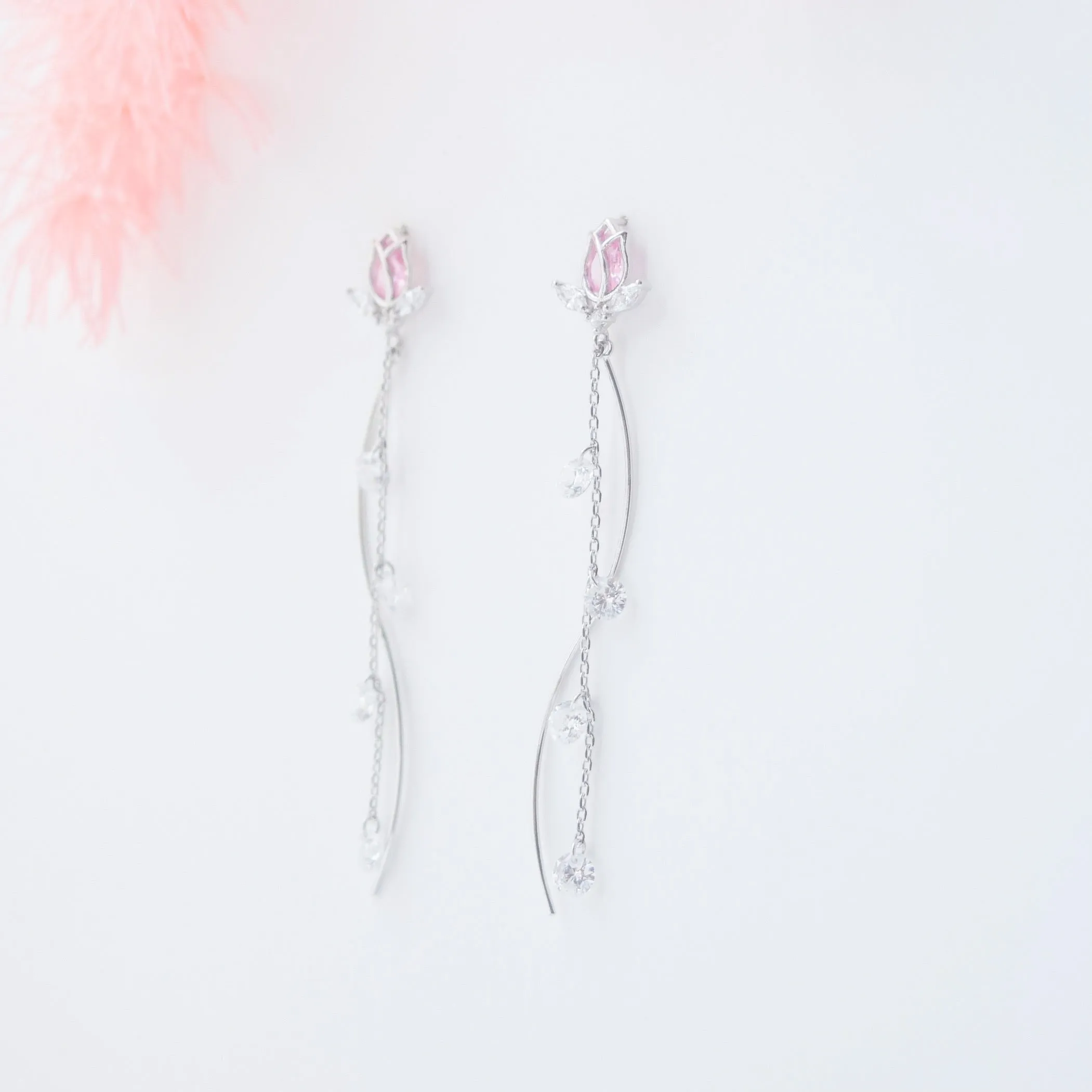 Silver Belle Earrings