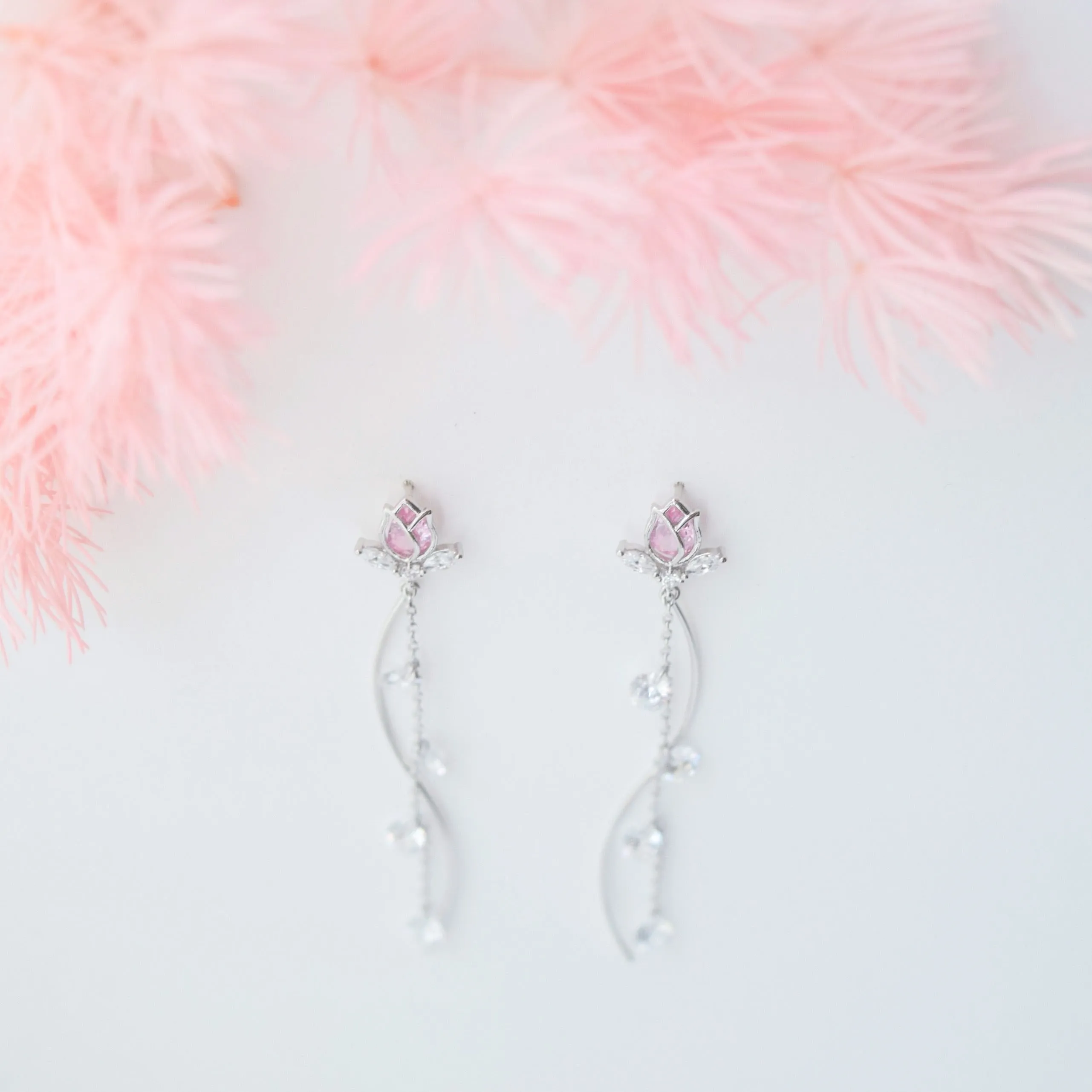 Silver Belle Earrings