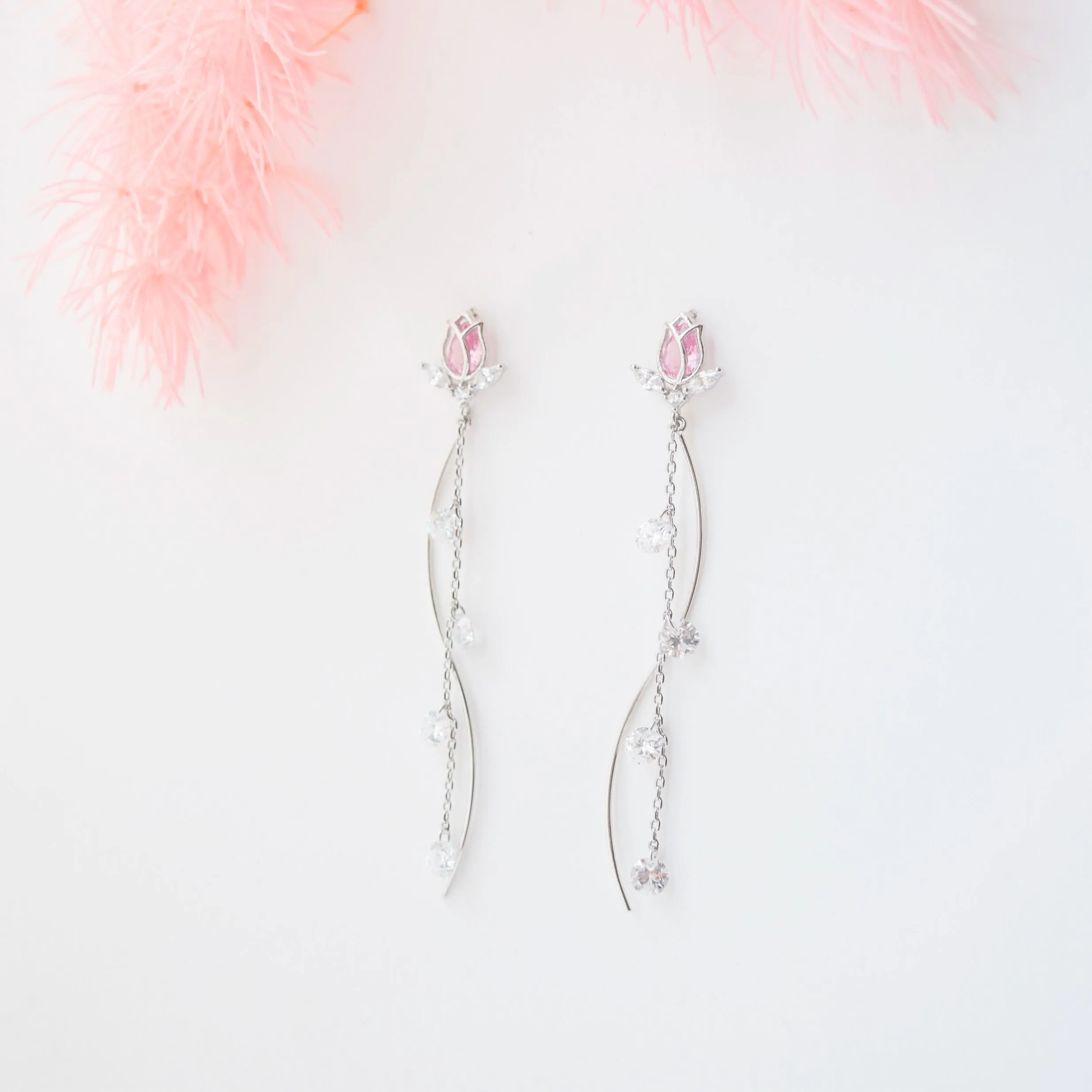 Silver Belle Earrings