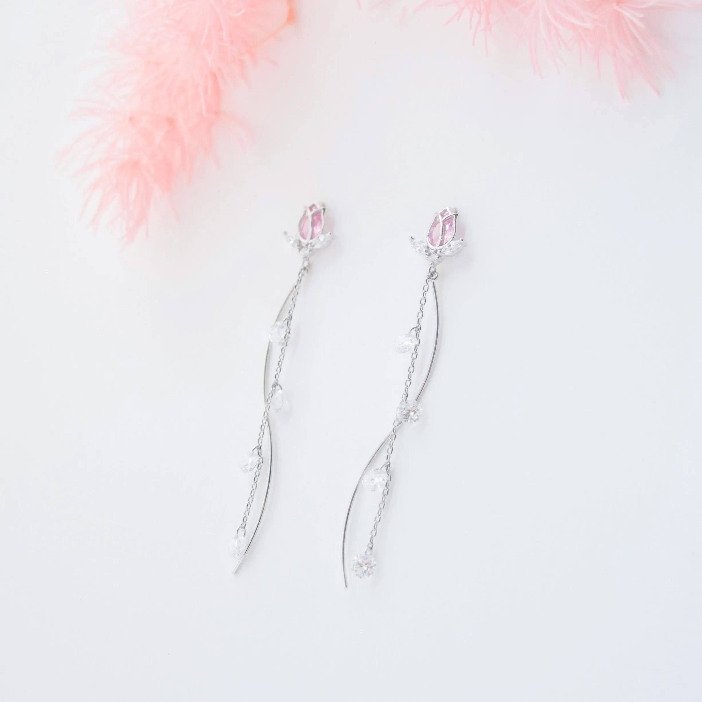 Silver Belle Earrings