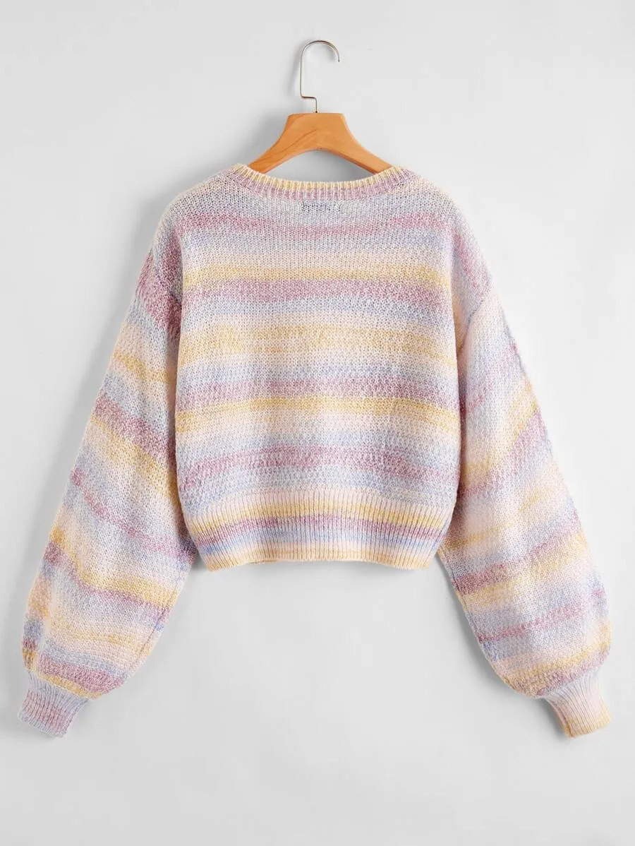 Space Dye Sweater