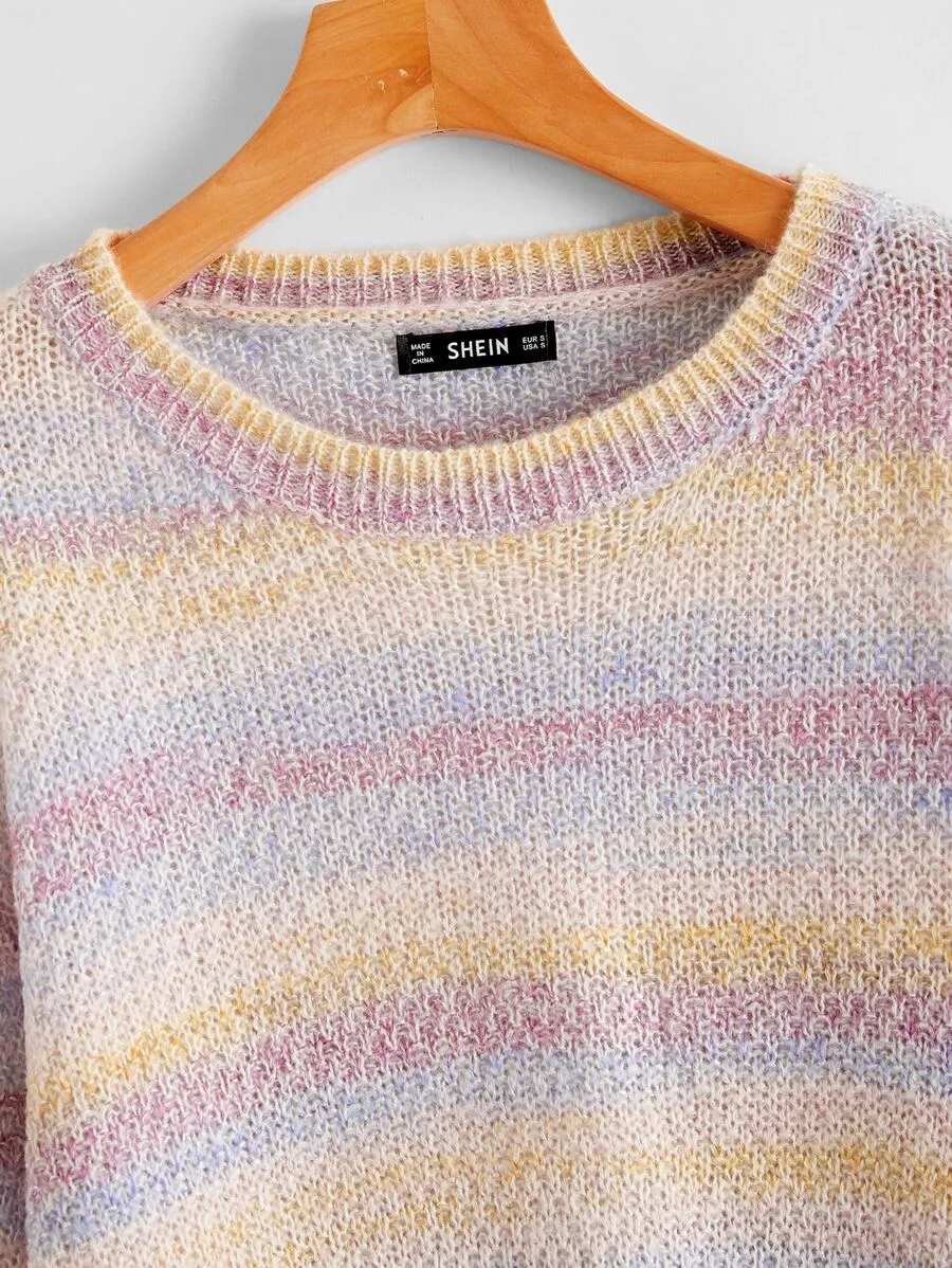 Space Dye Sweater