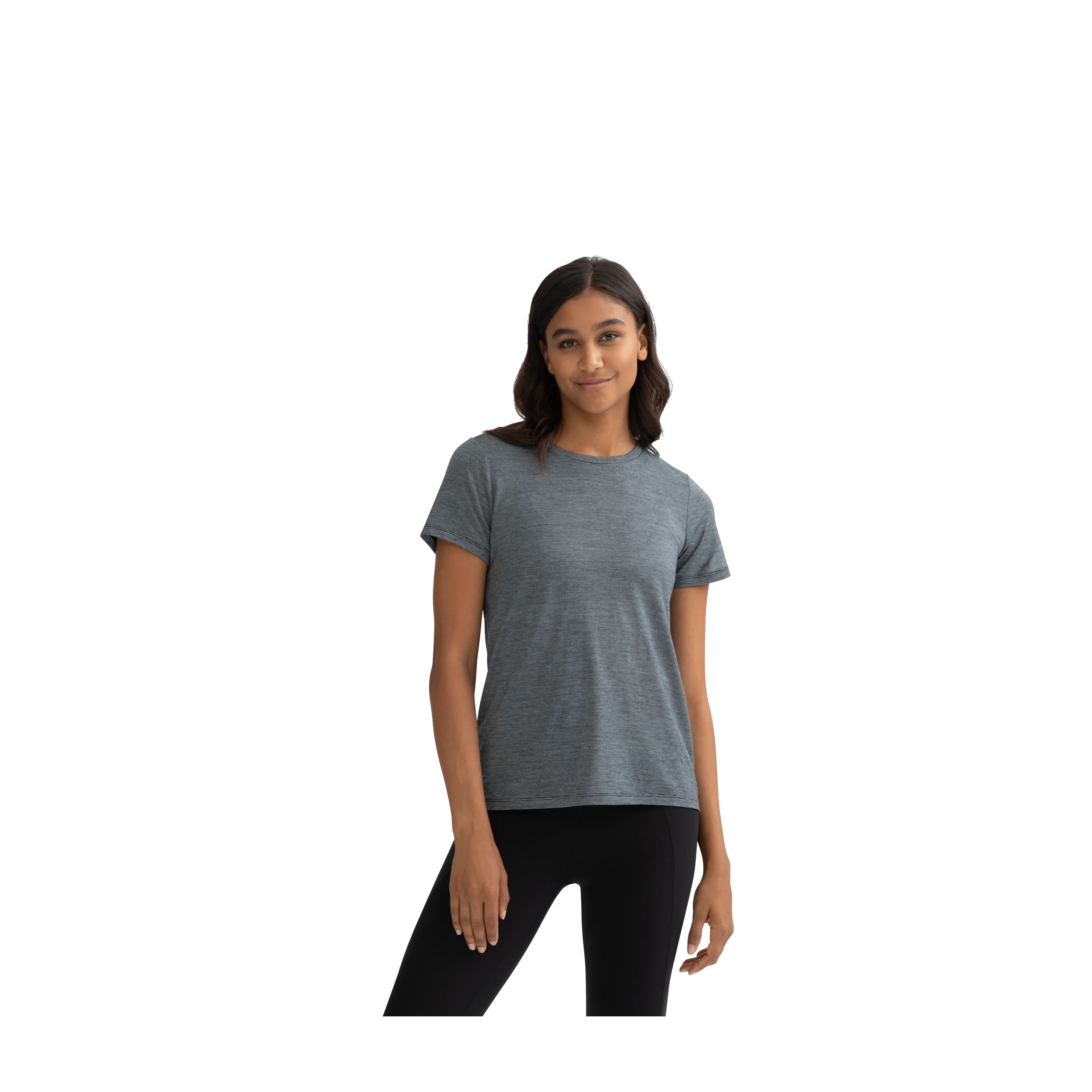 Women's Merino Wool Crew Neck T-Shirt