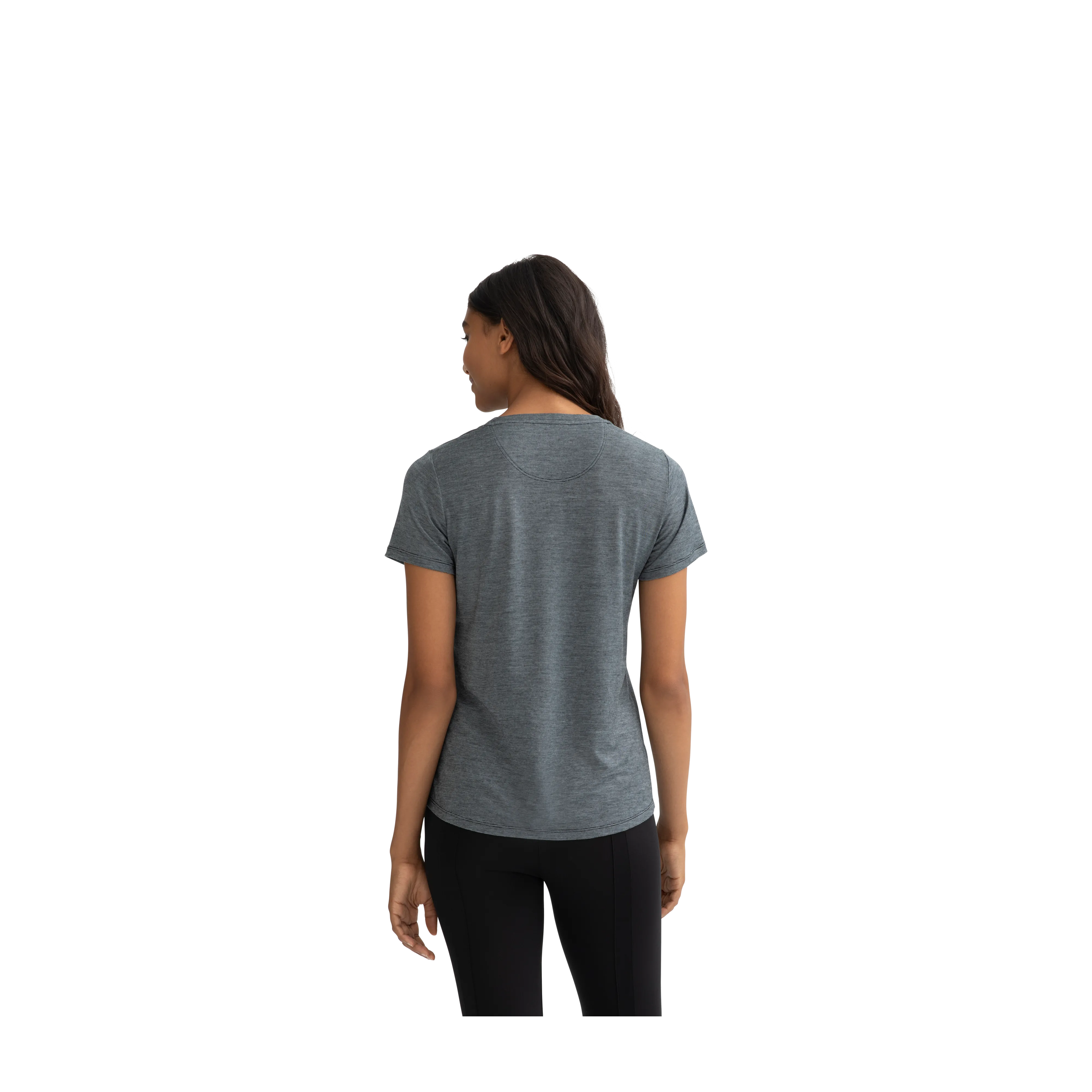 Women's Merino Wool Crew Neck T-Shirt