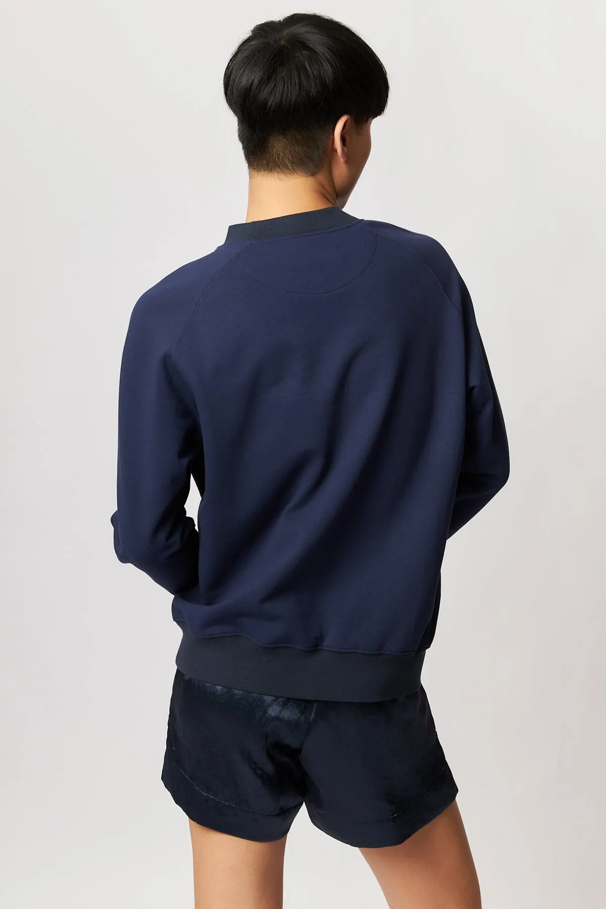 x The Wasted Hour Sweater Navy