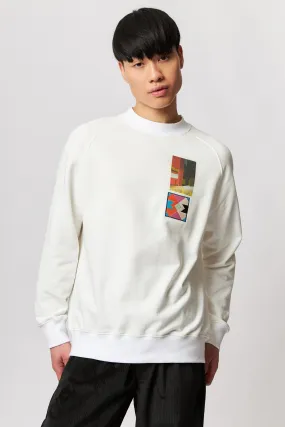 x The Wasted Hour Sweater White